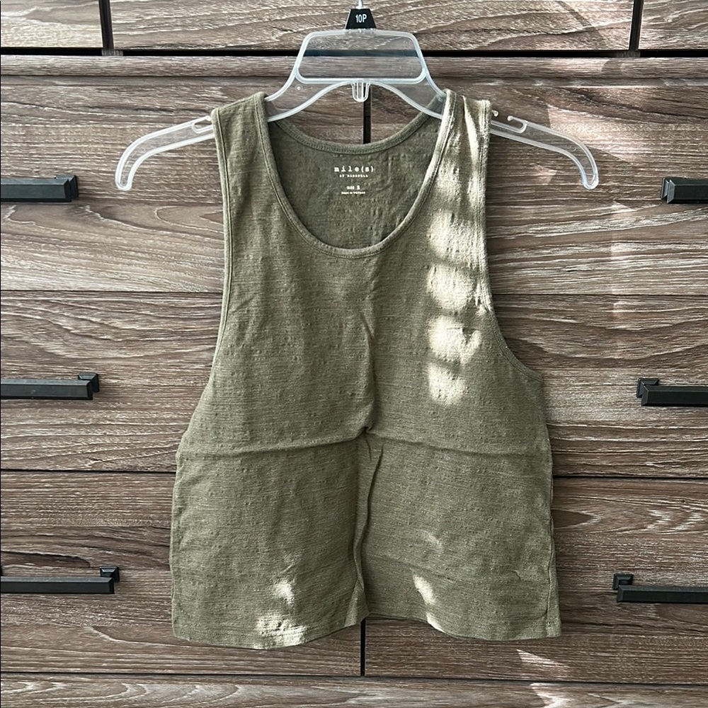 Madewell Sage Green Tank Top